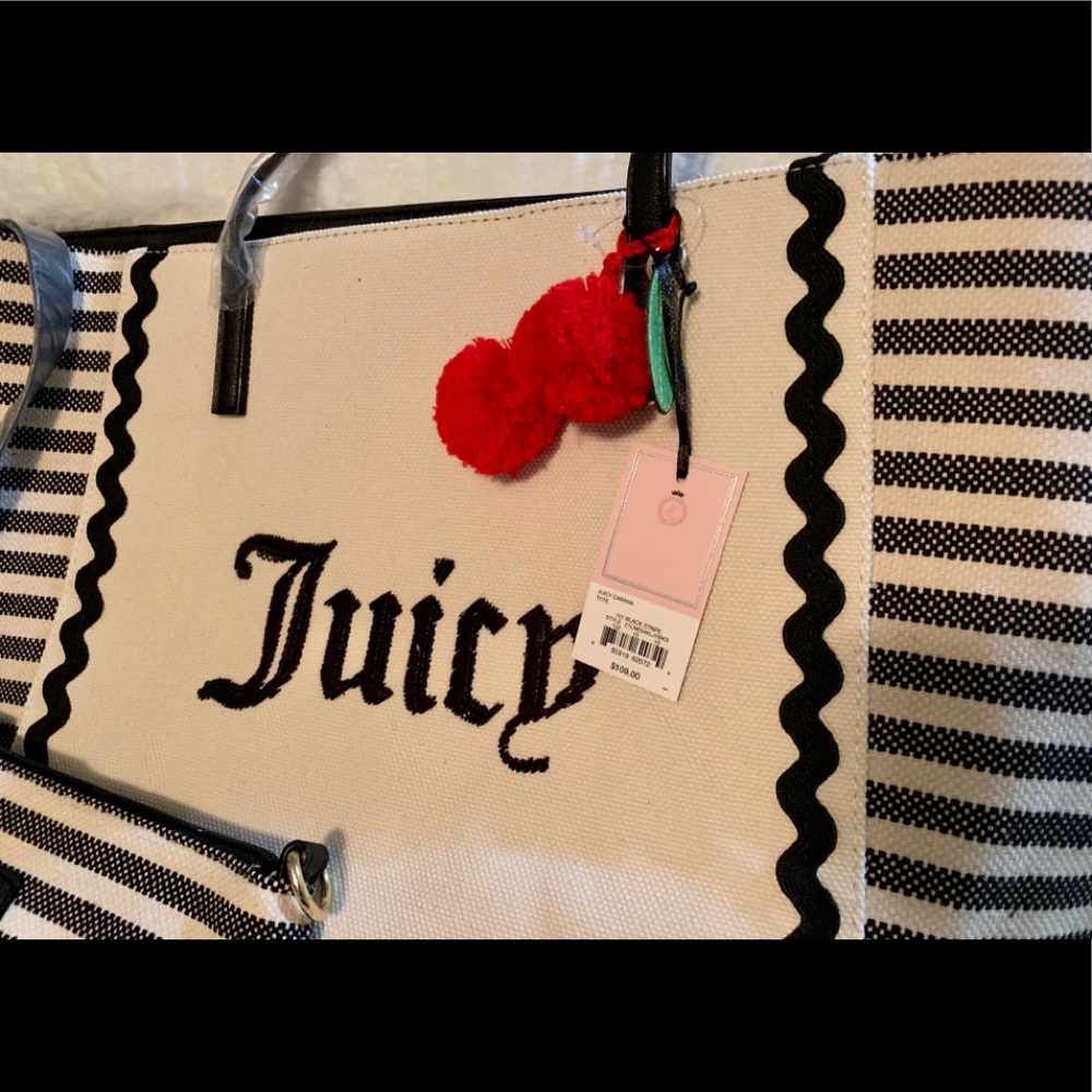 Juicy couture tote with matching pouch